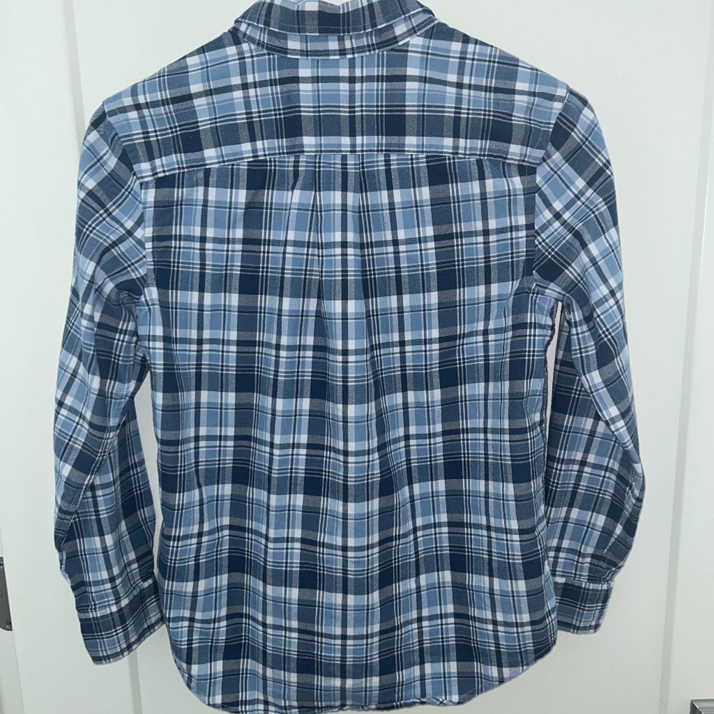 Ralph Lauren plaid flannel shirt boy's sz M 10-12 NWOT - Picture 4 of 4
